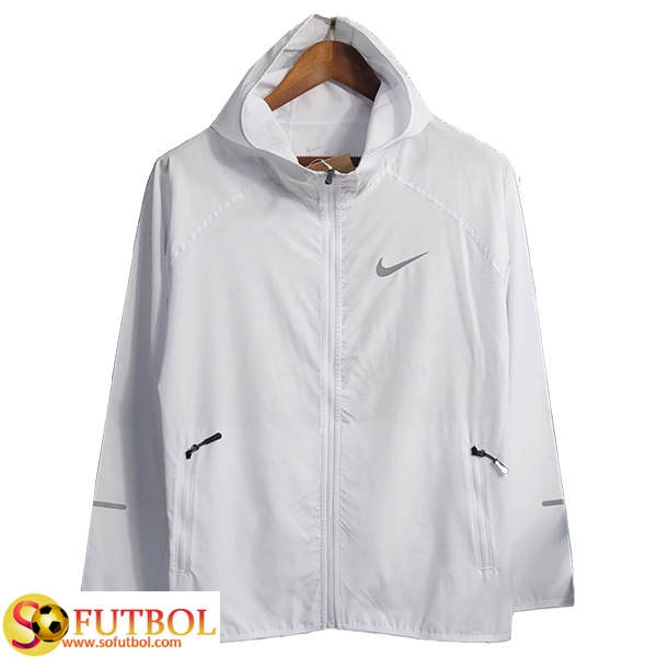 rompevientos nike blanco