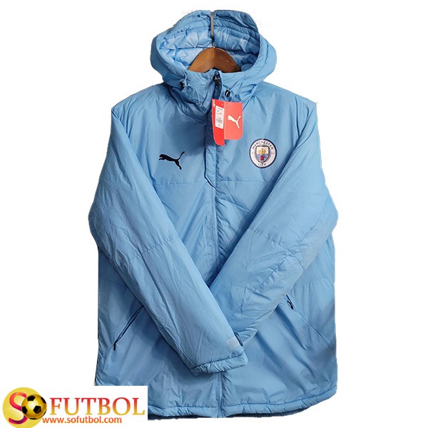 Chaqueta del Manchester City 2020-2021 Azul