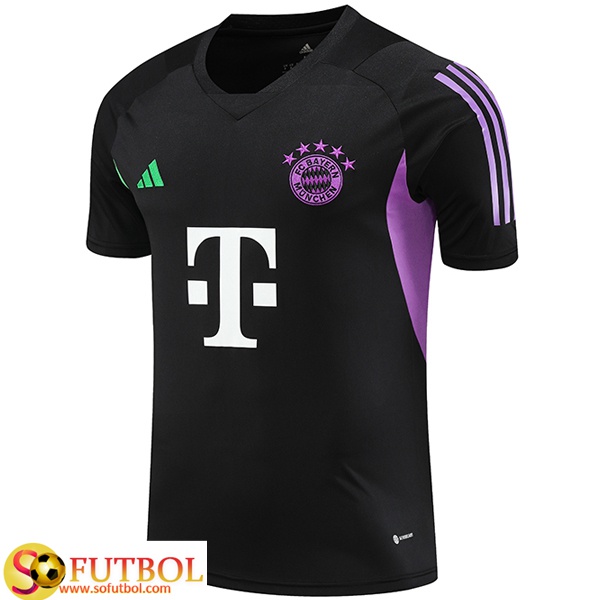 Camiseta de Entrenamiento Bayern Munich 2022-2023 Negro