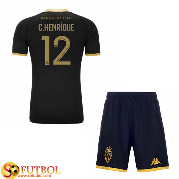 Comprar Camiseta Futbol AS Monaco (Niños) 2022 2023 2024 Baratas