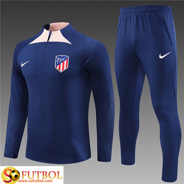 Chándal Atlético de Madrid 2023-2024 Hooded Strike (Verde Aceite)