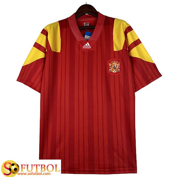 Venta Camisetas De Futbol España Retro Primera 1992/1994 Baratas