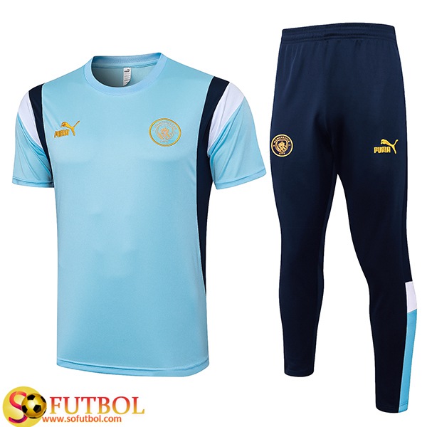 Rompevientos del Manchester City 2021-2022 Azul