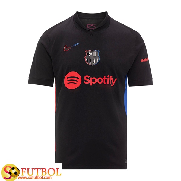 Camiseta Negra Playera Original Del Barcelona 2020 Camisa Del